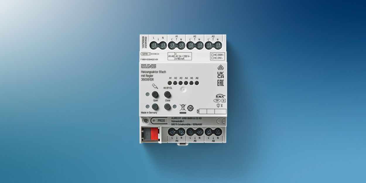 KNX Heizungsaktor 6-fach bei Elektro Feye Inh. Petra Feye in Ehringshausen-Katzenfurt